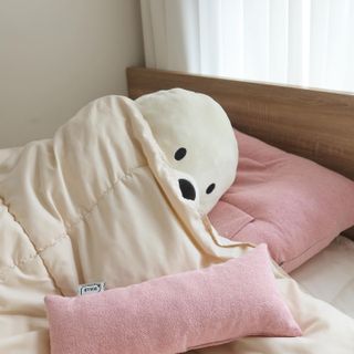 브랜드K 플래그십스토어 [브랜드K X 가온힐 코튼샤워]편백 인서트 베개, 편백파우치, 높이조절 솜파우치 — 5점을 준 리뷰어가 2022년 1월 올린 사용 사진