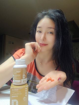(NEW)다나음 하이포텐시 비타민D3 5000IU(60정/2개월분) — 5점을 준 리뷰어가 2023년 1월 올린 사용 사진