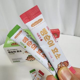 아이비웰니스 빵순이 식탁 위의 필수템! 빵순이 효소 키위맛 100포 + 석류맛 14포 (총 114포) — 5점을 준 리뷰어가 2023년 1월 올린 사용 사진
