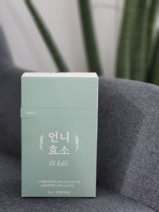 [건강미] 언니효소 마일드 본품 30포 / 쌀과자맛 효소 — 5점을 준 리뷰어가 2022년 4월 올린 사용 사진