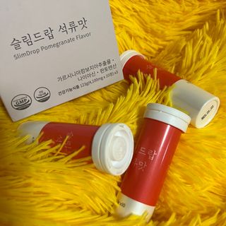[슬림드랍 석류맛] 건기식 다이어트 보조제 겸 비타민 — 5점을 준 리뷰어가 2021년 12월 올린 사용 사진