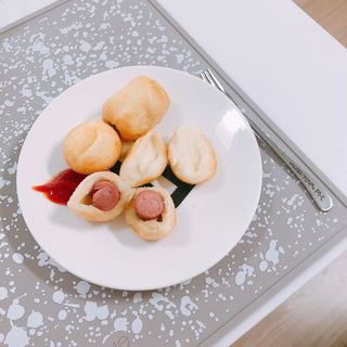 Dog&Ball 독앤볼 [Dog&Ball] 미니찹쌀볼도그 찹쌀치즈볼 — 5점을 준 리뷰어가 2021년 8월 올린 사용 사진