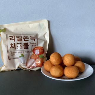 가치식탁 리얼쫀득치즈볼 — 5점을 준 리뷰어가 2021년 2월 올린 사용 사진