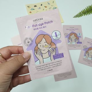 세뚜아(Cettua) [세뚜아] 비타풀 아이 패치 Cettua Vita-Full Eye Patch — 5점을 준 리뷰어가 2023년 7월 올린 사용 사진
