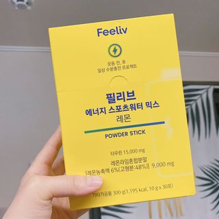 필리브 에너지 스포츠워터 믹스 — 5점을 준 리뷰어가 2021년 7월 올린 사용 사진