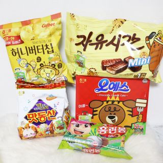 해태제과 2022 호랑이 스낵 5종 세트 — 5점을 준 리뷰어가 2022년 1월 올린 사용 사진