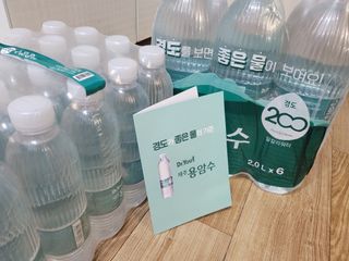 닥터유 제주용암수 닥터유 용암수 — 4.5점을 준 리뷰어가 2021년 11월 올린 사용 사진