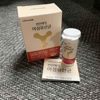 메이준뉴트리 메이준쎌 편안해질 여성유산균 — 5점을 준 리뷰어가 2021년 1월 올린 사용 사진
