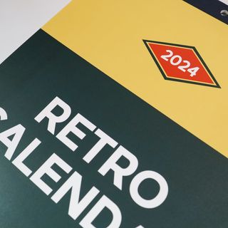 리훈 2024년 레트로 달력 벽달력 + 탁상달력 — 5점을 준 리뷰어가 2023년 9월 올린 사용 사진