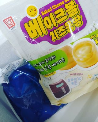 한성기업 베이크볼 치즈몽땅 300g x 2봉 — 4.5점을 준 리뷰어가 2021년 9월 올린 사용 사진