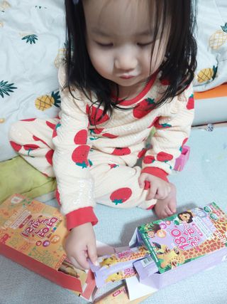 다나음 180도 칼슘젤리+아연면역젤리 — 5점을 준 리뷰어가 2022년 1월 올린 사용 사진