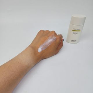 아이레시피 모이스트터치 스포츠 선밀크 50ml (SPF50+ PA+++) — 5점을 준 리뷰어가 2023년 6월 올린 사용 사진