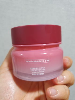 SOONWITH 바이오 수퍼 아쿠아 하이드로 젤 크림 — 4점을 준 리뷰어가 2021년 3월 올린 사용 사진