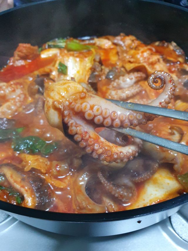 양념쭈꾸미 2인분 500g 리뷰 사진