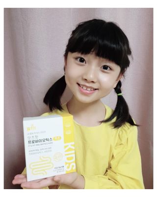 잇츠핏 프로바이오틱스 키즈 유산균 — 5점을 준 리뷰어가 2021년 3월 올린 사용 사진