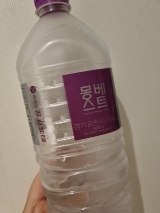 몽베스트 MONTBEST 1L 12입 — 5점을 준 리뷰어가 2022년 4월 올린 사용 사진