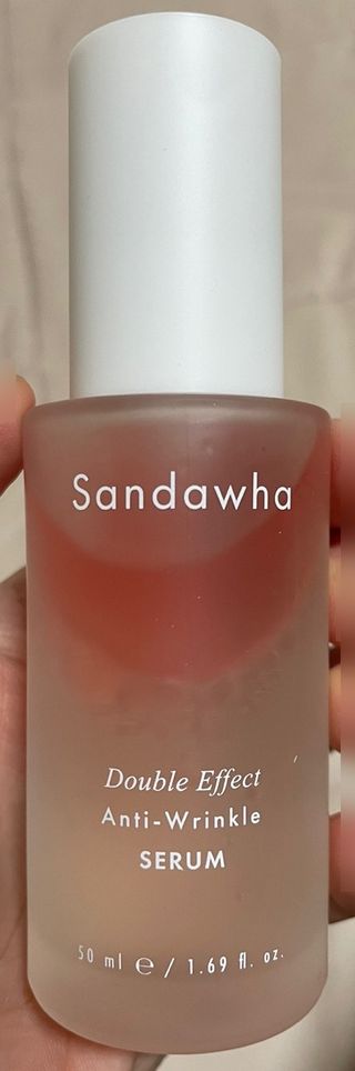 산다화 더블 이펙트 안티 링클 세럼 50ml — 4점을 준 리뷰어가 2022년 10월 올린 사용 사진