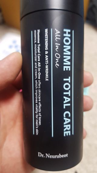 Dr.느루벗 느루벗 옴므 토탈 케어 올인원 118ml 남자 남성 스킨 로션 에센스 크림 화장품 — 5점을 준 리뷰어가 2021년 3월 올린 사용 사진