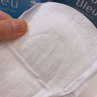블루블루 유기농 순면 커버 생리대 — 4.5점을 준 리뷰어가 2021년 1월 올린 사용 사진
