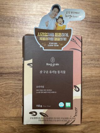 씨알푸드 유기농 쌀 시리얼 390g + 갓 구운 유기농 발아통곡물 150g — 4.5점을 준 리뷰어가 2021년 12월 올린 사용 사진