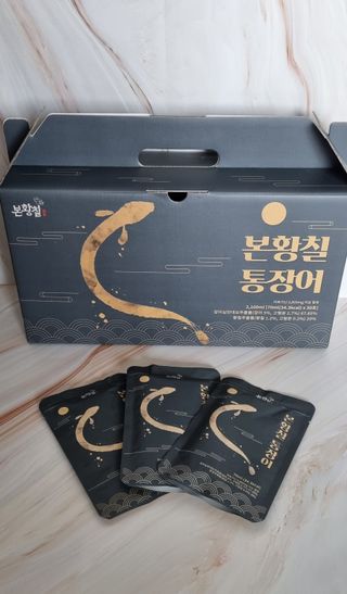 [비린내 완벽제거] 본황칠 통장어 국내산 장어즙 아르기닌 2800mg 장어즙효능 기력보강 — 5점을 준 리뷰어가 2022년 8월 올린 사용 사진
