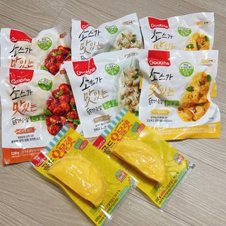 굽네몰 [굽네] 소맛닭 한입 볼 3종 6팩 + 골드 오믈렛 2팩 — 4.5점을 준 리뷰어가 2021년 7월 올린 사용 사진