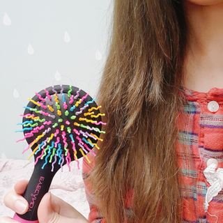 아이캔디 레인보우 볼륨S  브러쉬 미디엄 블랙 — 5점을 준 리뷰어가 2020년 12월 올린 사용 사진