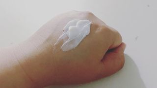 플레라디 에델바이스 인리치드 머랭 크림 — 5점을 준 리뷰어가 2021년 6월 올린 사용 사진