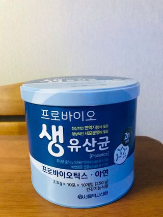 서울약사신협_프로바이오생유산균_2.5G x 100포 — 5점을 준 리뷰어가 2021년 5월 올린 사용 사진