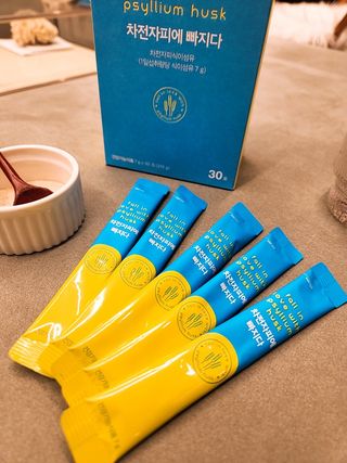 메디포스트 모비타 바디코드 식이섬유 차전자피에 빠지다 30포 — 5점을 준 리뷰어가 2022년 12월 올린 사용 사진