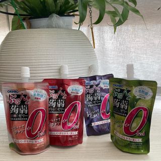 ORIHIRO 오리히로 곤약젤리 제로칼로리 130g 4종 4팩(맛별로 1팩씩) — 5점을 준 리뷰어가 2023년 2월 올린 사용 사진