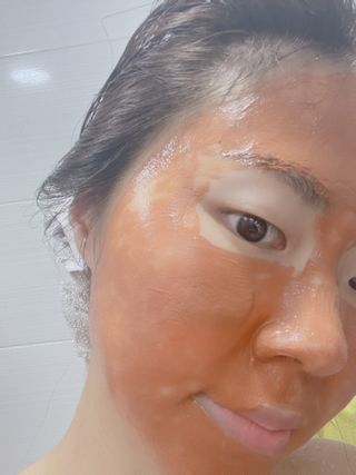 약손명가코스메틱 심결 깨어나는 맑음 팩 — 5점을 준 리뷰어가 2021년 5월 올린 사용 사진