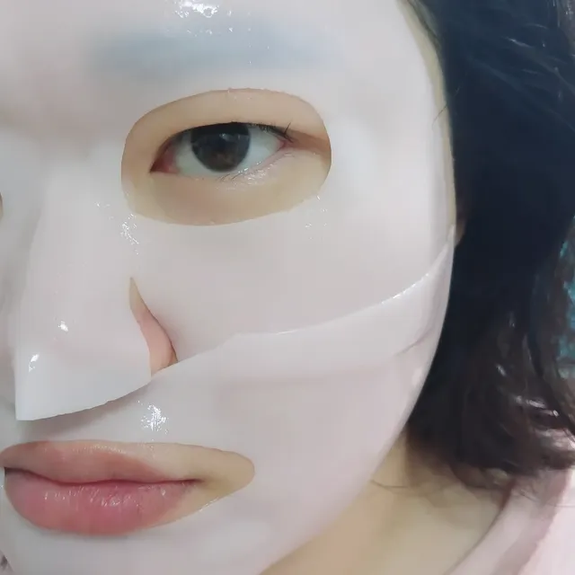 [올리브영] 웰더마 프리미엄 PDRN 엑소좀 하이드로겔 피팅 마스크 4매 리뷰 사진