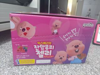 [팔도] 잔망루피젤리 믹스베리맛 42g 8개 — 5점을 준 리뷰어가 2022년 1월 올린 사용 사진