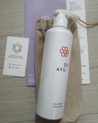 AYU25[아유트웬티파이브]피부 진정, 보습 와일즈 로즈 핸드워시 — 5점을 준 리뷰어가 2021년 5월 올린 사용 사진