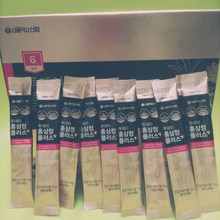 서울약사신협_투데이홍삼정플러스스틱_10g x 30포 — 4.5점을 준 리뷰어가 2021년 1월 올린 사용 사진