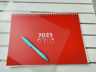 리훈 2023년 곰부 체크리스트 위클리 다이어리 — 5점을 준 리뷰어가 2022년 11월 올린 사용 사진