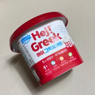 덴마크 *[구매평]하이(Hej!) 브랜드 패키지(요구르트, 그릭요거트) — 5점을 준 리뷰어가 2025년 10월 올린 사용 사진
