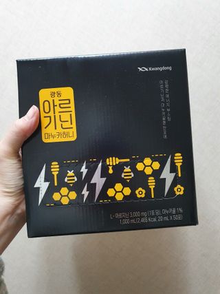 광동생활건강 [광동] 아르기닌 마누카 허니 20mlx50포 — 5점을 준 리뷰어가 2023년 12월 올린 사용 사진