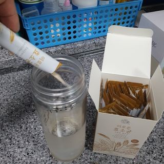 생활속미 이로운 효소균 15곡곡물발효효소 효소식품 — 5점을 준 리뷰어가 2021년 6월 올린 사용 사진