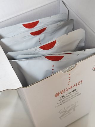 클린24시간 1BOX(5포) + 전용보틀(500ml) — 5점을 준 리뷰어가 2023년 6월 올린 사용 사진