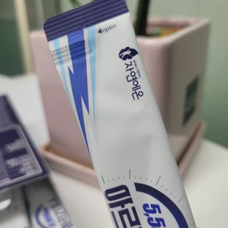 자연에온 아르긴포스 L-아르기닌 5555mg 스틱 15개입 1박스 — 5점을 준 리뷰어가 2021년 4월 올린 사용 사진