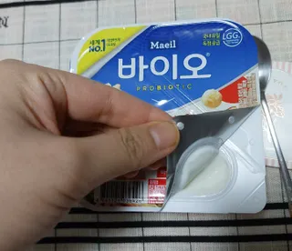 LIVE 매일바이오 토핑요거트 — 5점을 준 리뷰어가 2022년 4월 올린 사용 사진