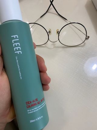 플리프 시카-알로에 카밍 올인원 200ml — 4점을 준 리뷰어가 2021년 1월 올린 사용 사진