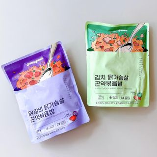 [푸딩팩토리] 요잇조잇 닭갈비 닭가슴살/김치 닭가슴살 곤약볶음밥 2종 (김치볶음밥 2개 닭갈비 볶음밥 1개) — 5점을 준 리뷰어가 2022년 7월 올린 사용 사진