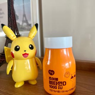 앙팡 츄어블 비타민D 1000 IU 130mg x 90정 — 5점을 준 리뷰어가 2023년 1월 올린 사용 사진