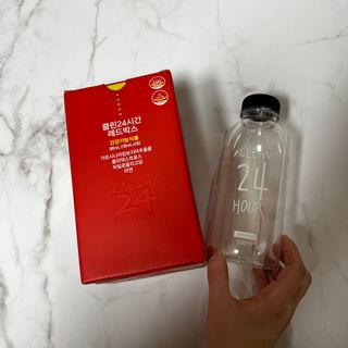클린24시간 레드박스 1BOX(5포) + 전용보틀(500ml) — 2.5점을 준 리뷰어가 2024년 2월 올린 사용 사진