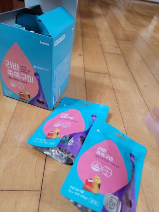 푸름웰니스 라바 쑥쑥구미 36g — 5점을 준 리뷰어가 2022년 2월 올린 사용 사진