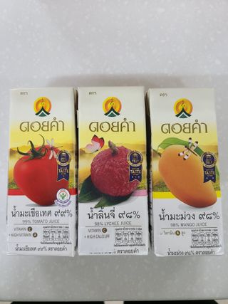 도이캄 착즙 완숙 토마토 200ml 12팩 무설탕 태국왕실 기내식주스 — 3점을 준 리뷰어가 2021년 2월 올린 사용 사진