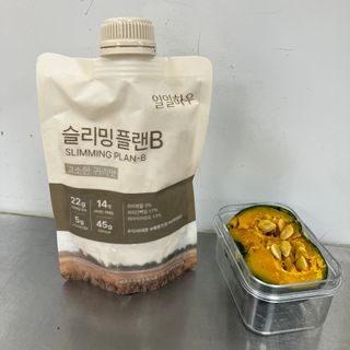 일일하우 슬리밍 플랜B 고소한 귀리맛, 진한 카카오맛 (체중조절식) — 5점을 준 리뷰어가 2023년 8월 올린 사용 사진